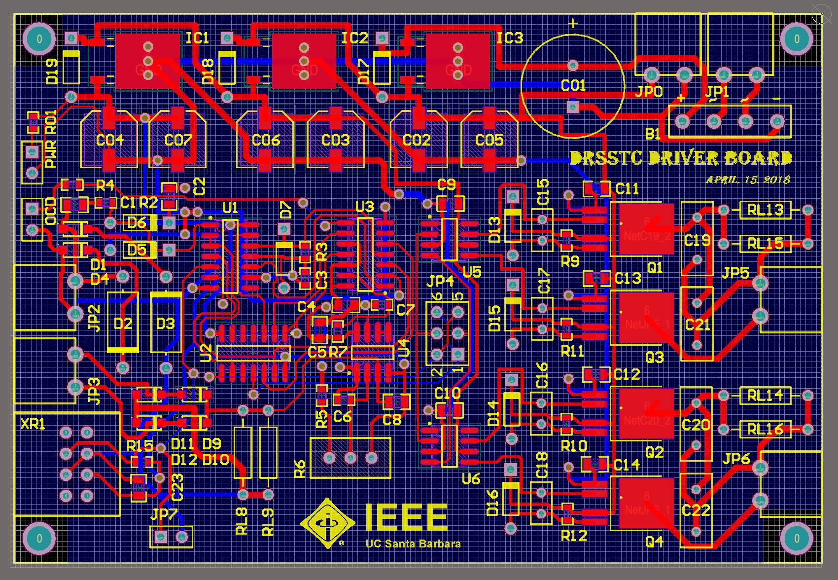 Tesla Coil PCB