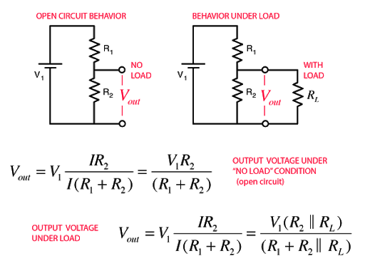 voltage divider formula